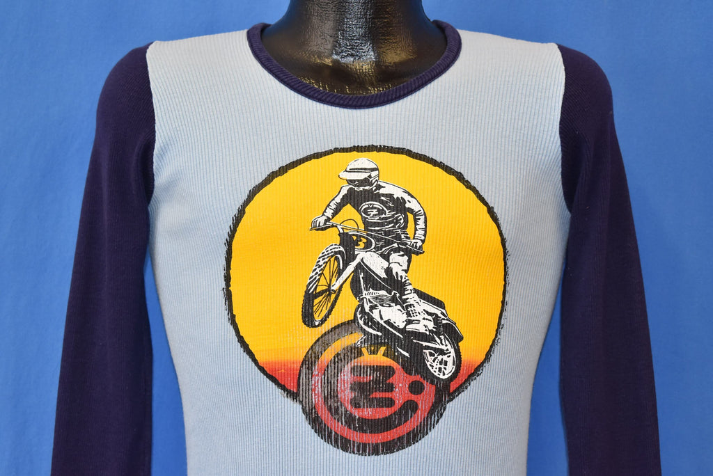 70s Motocross Bike Rib Knit t-shirt Extra Small product image 1