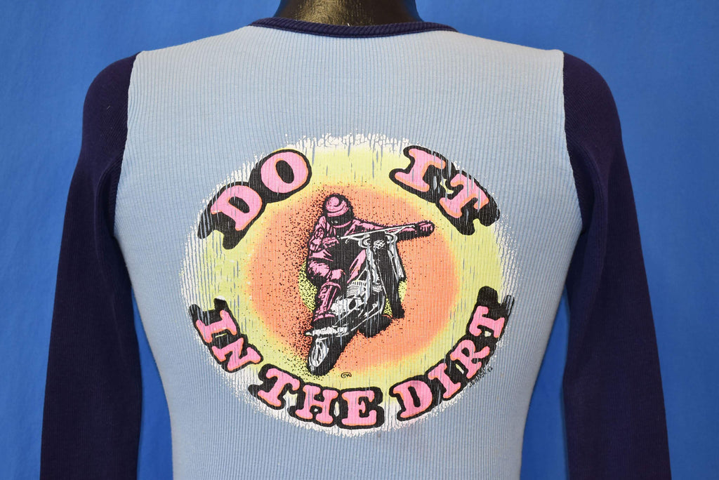 70s Motocross Bike Rib Knit t-shirt Extra Small product image 2