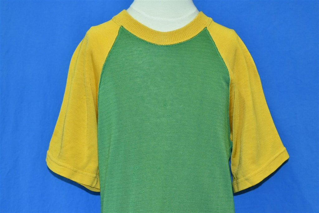 60s Green & Yellow Jersey t-shirt Youth Medium product image 1