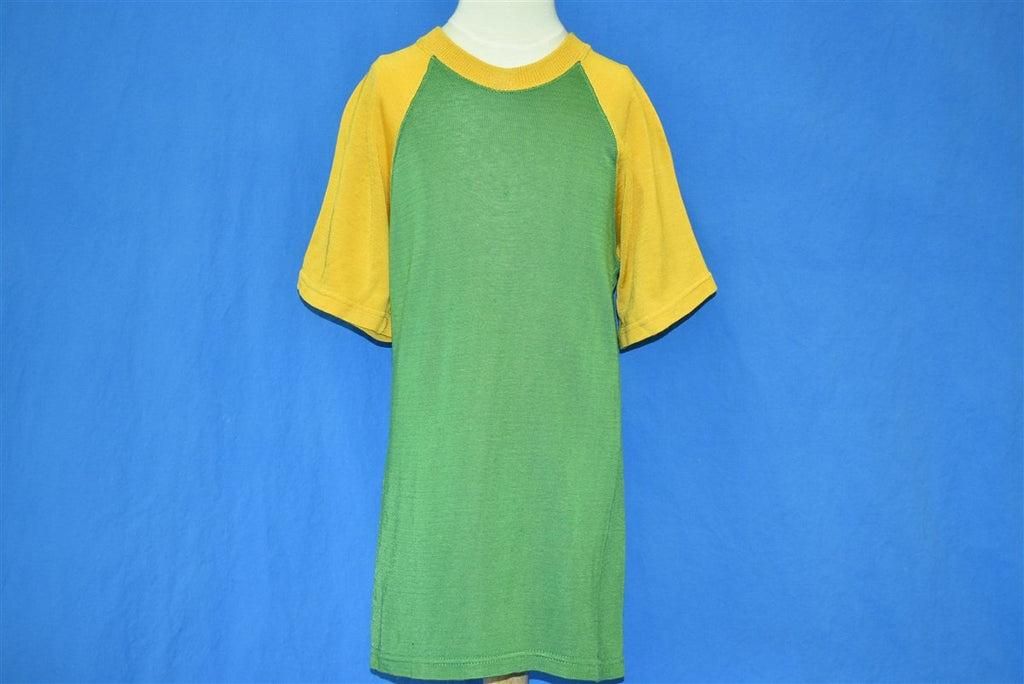 60s Green & Yellow Jersey t-shirt Youth Medium product image 2