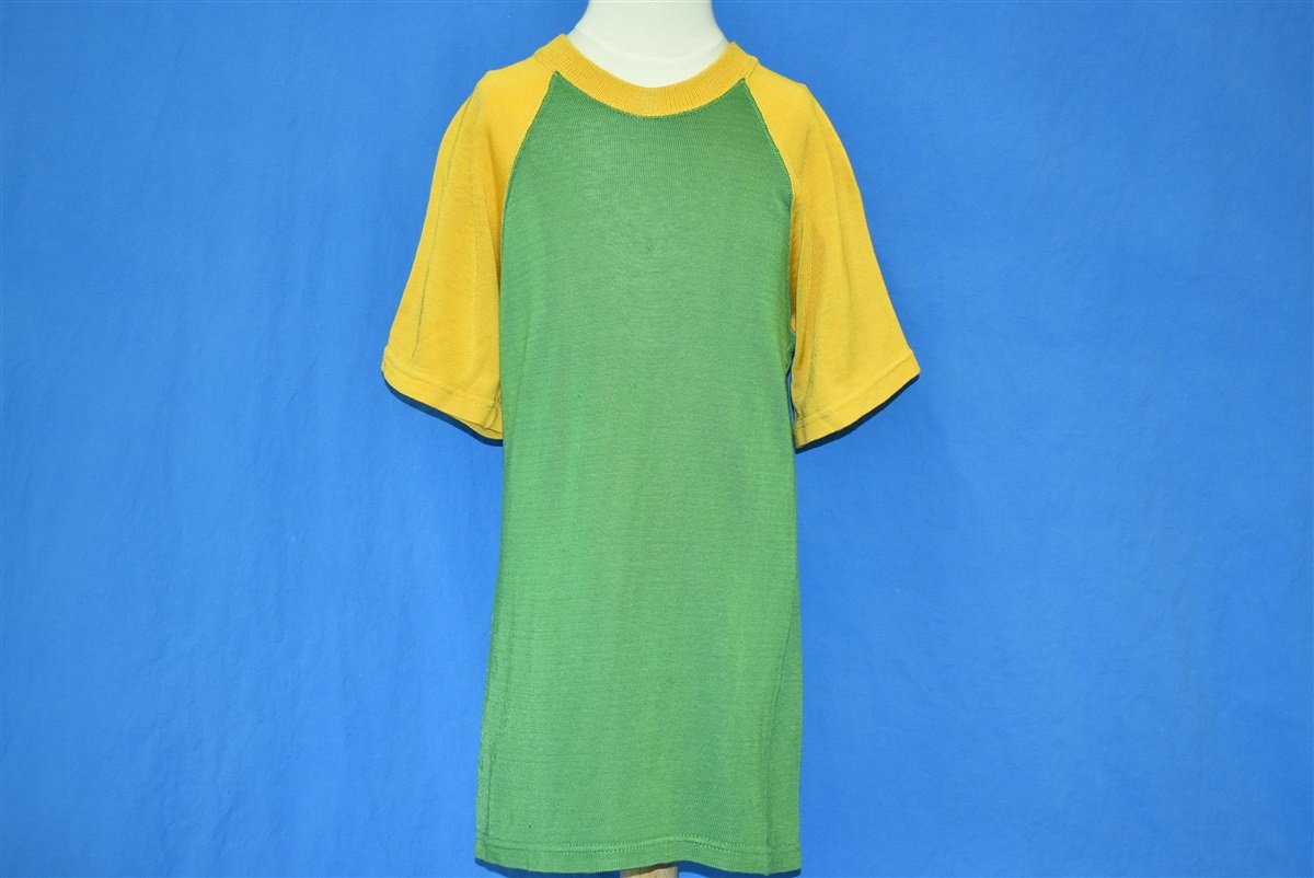 60s Green & Yellow Jersey t-shirt Youth Medium product image 2