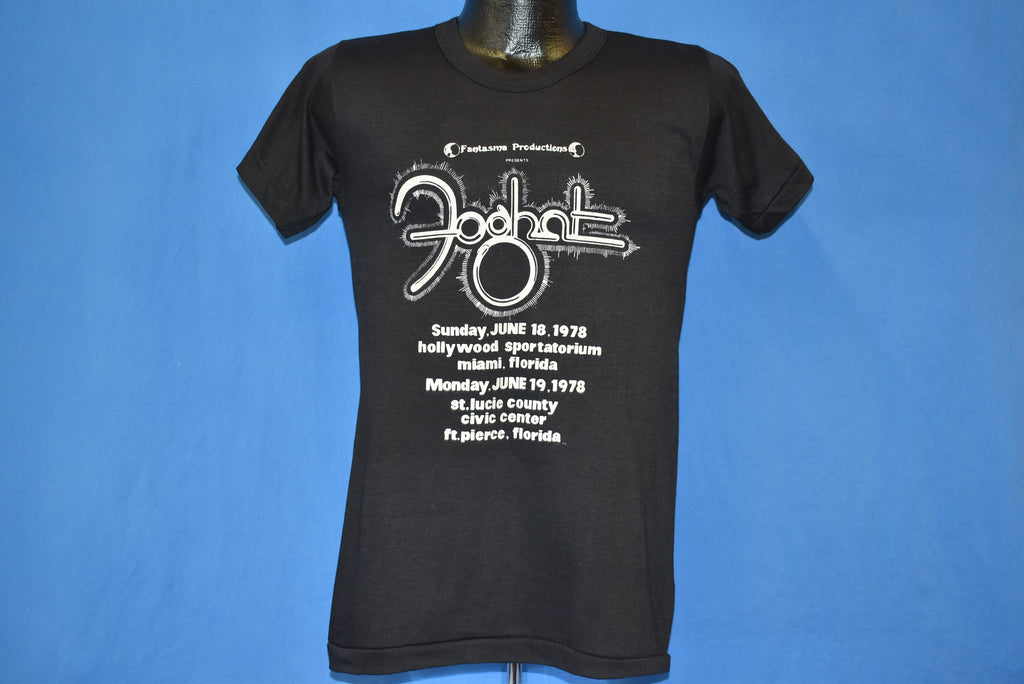 70s Foghat Miami & Ft. Pierce FL 1978 Tour t-shirt Small product image 5