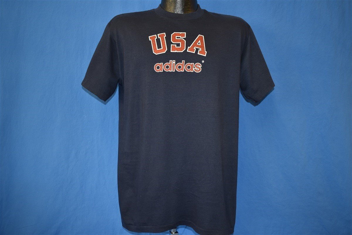 80s Adidas USA t-shirt Large product image 2