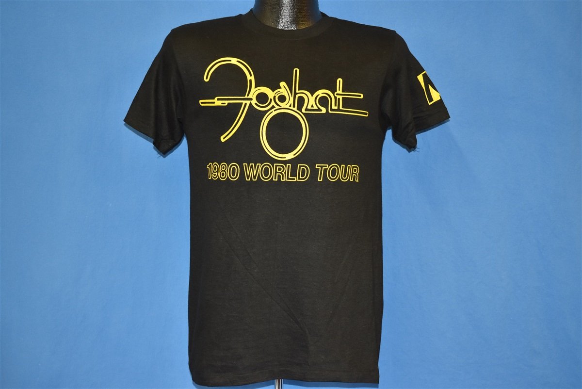 80s Foghat 1980 Tour Midwest Sound Exchange t-shirt Small product image 2