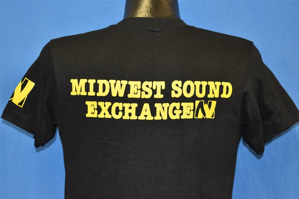 80s Foghat 1980 Tour Midwest Sound Exchange t-shirt Small product image 3