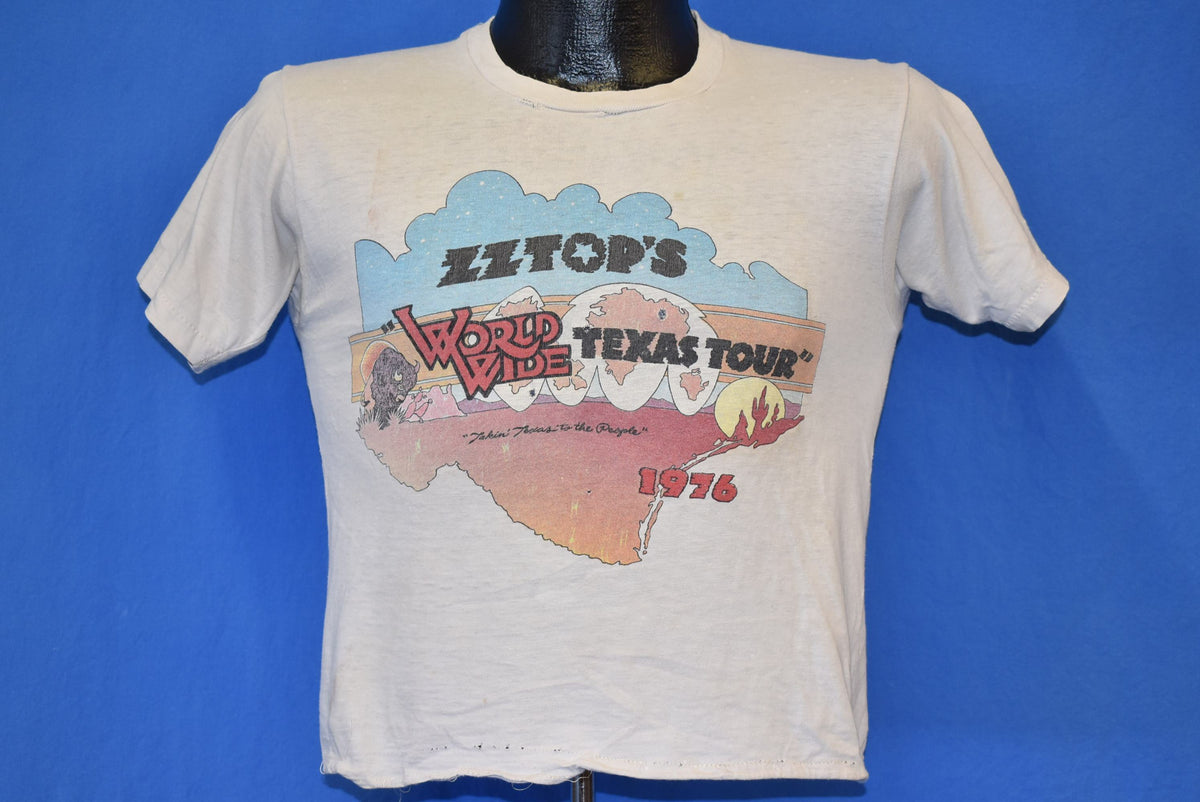 70s ZZ Top World Wide Texas Tour 1976 t-shirt Small product image 9
