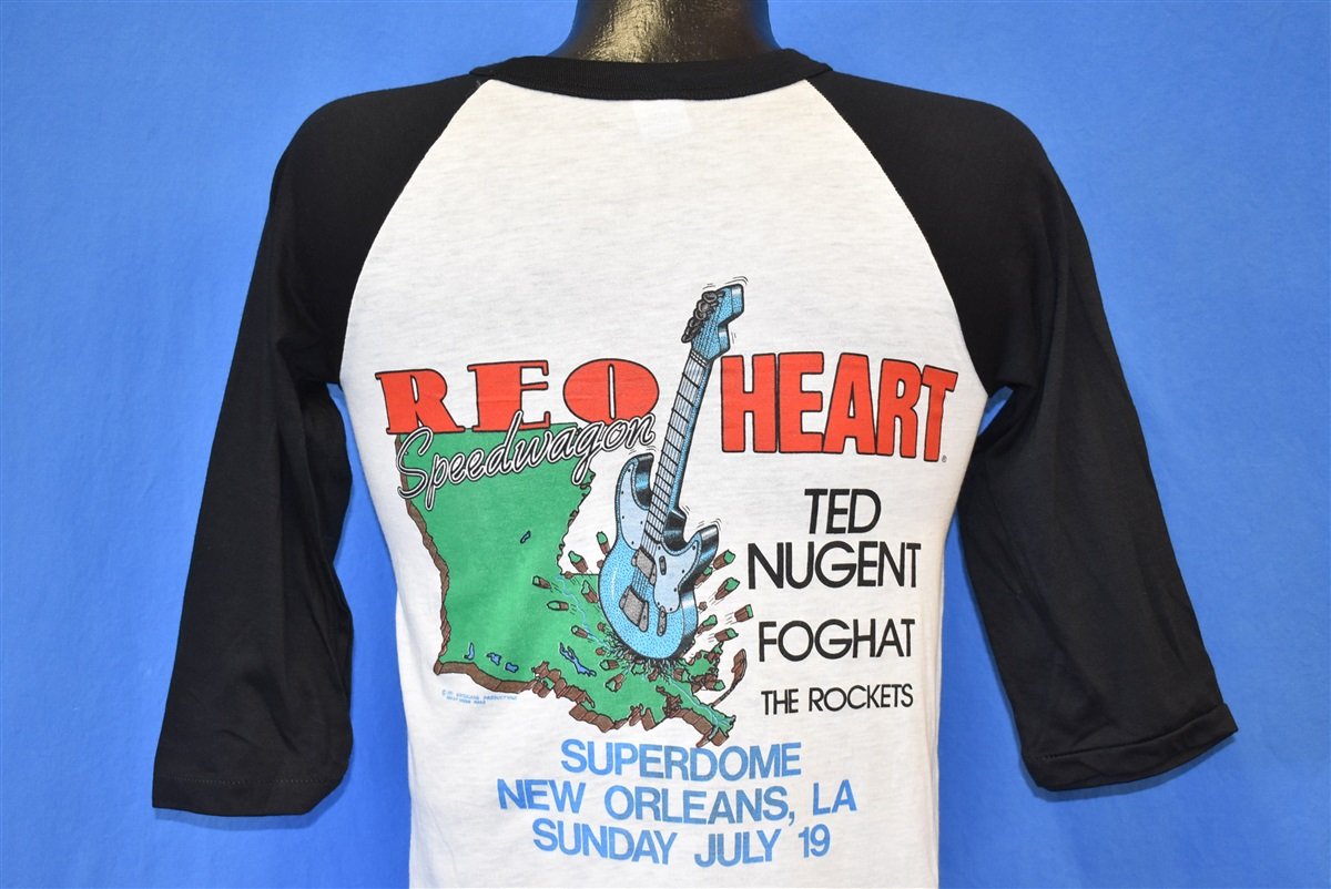 80s Reo Speedwagon Heart Foghat New Orleans Dome t-shirt product image 7