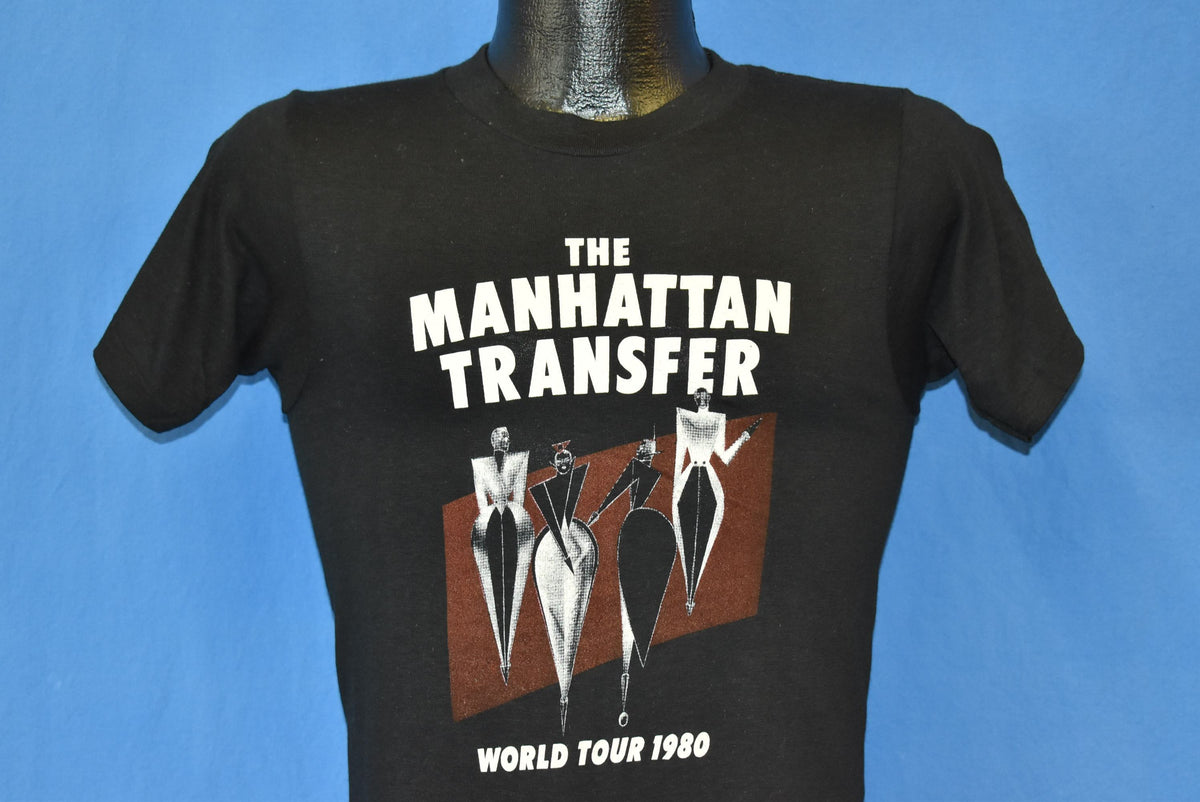 80s Manhattan Transfer World Tour 1980 Deadstock t-shirt XS product image 4