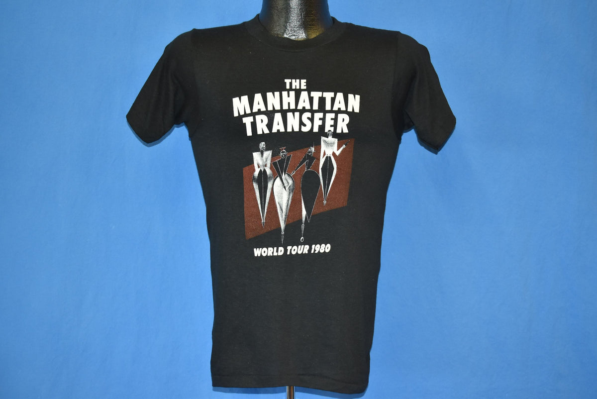 80s Manhattan Transfer World Tour 1980 Deadstock t-shirt XS product image 5