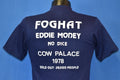 70s Foghat Eddie Money No Dice Cow Palace 1978 t-shirt Small product image 1