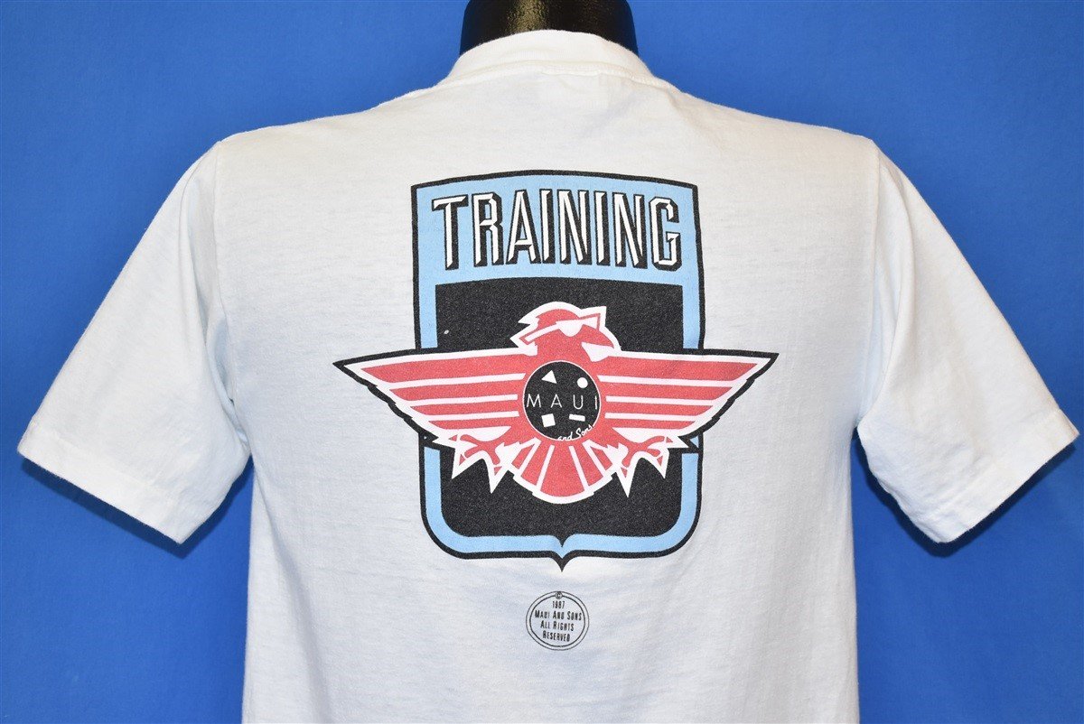 80s Maui and Sons Training Double-Sided Surf t-shirt Medium product image 1