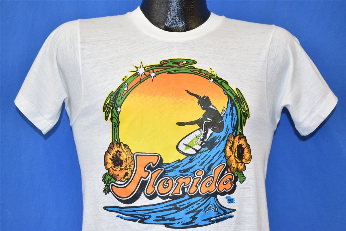 70s Florida Jane Surf Ocean Sunset Iron on t-shirt Extra product image 1