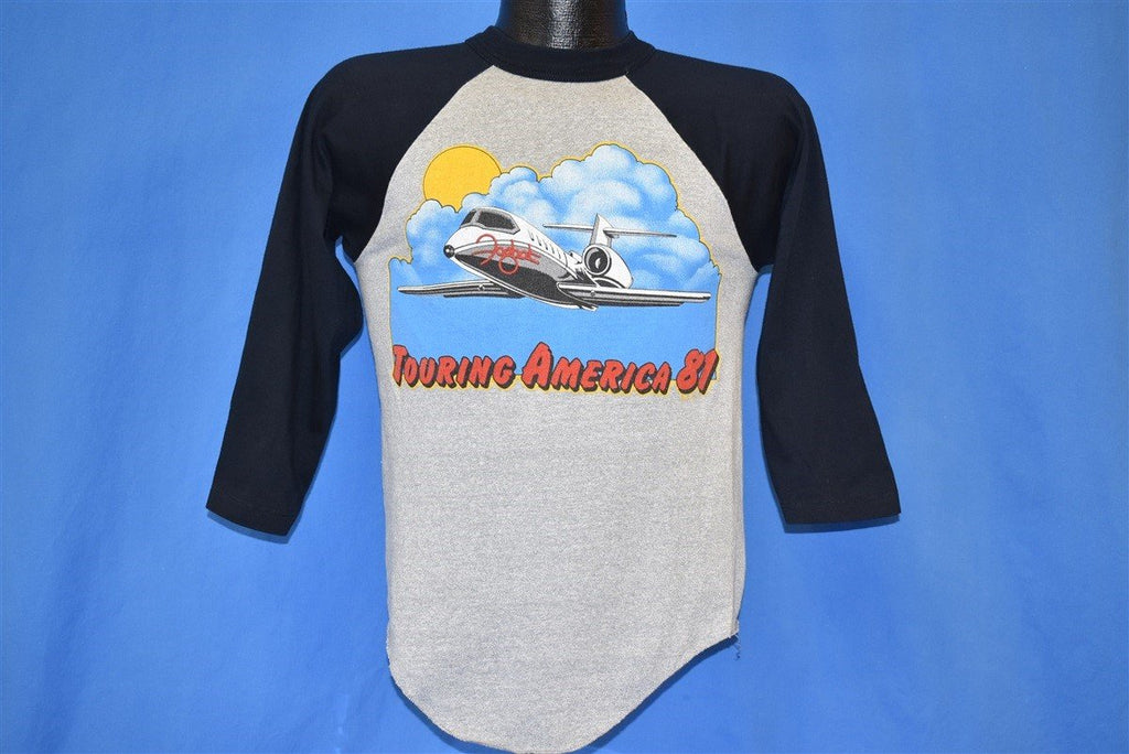 80s Foghat Touring America 1981 Raglan t-shirt Small product image 2