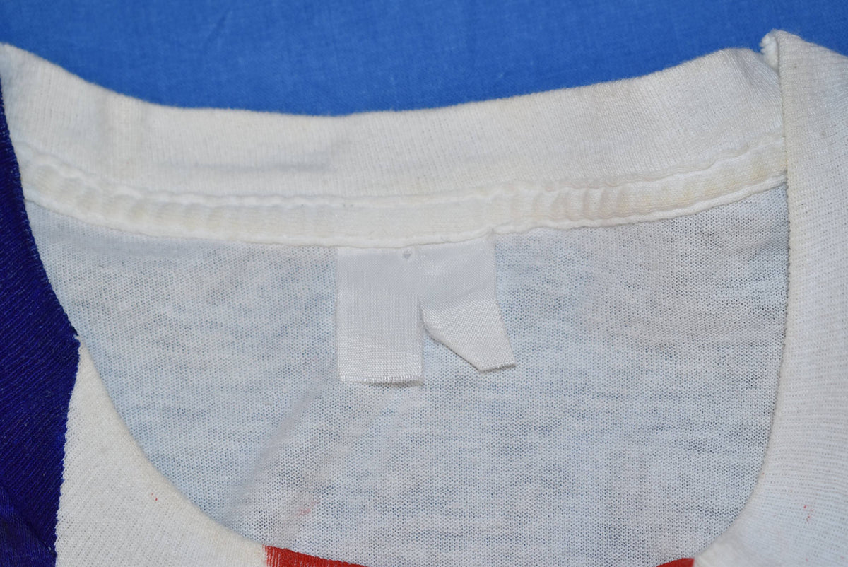 80s British Flag Hand Painted Union Jack t-shirt Medium product image 6