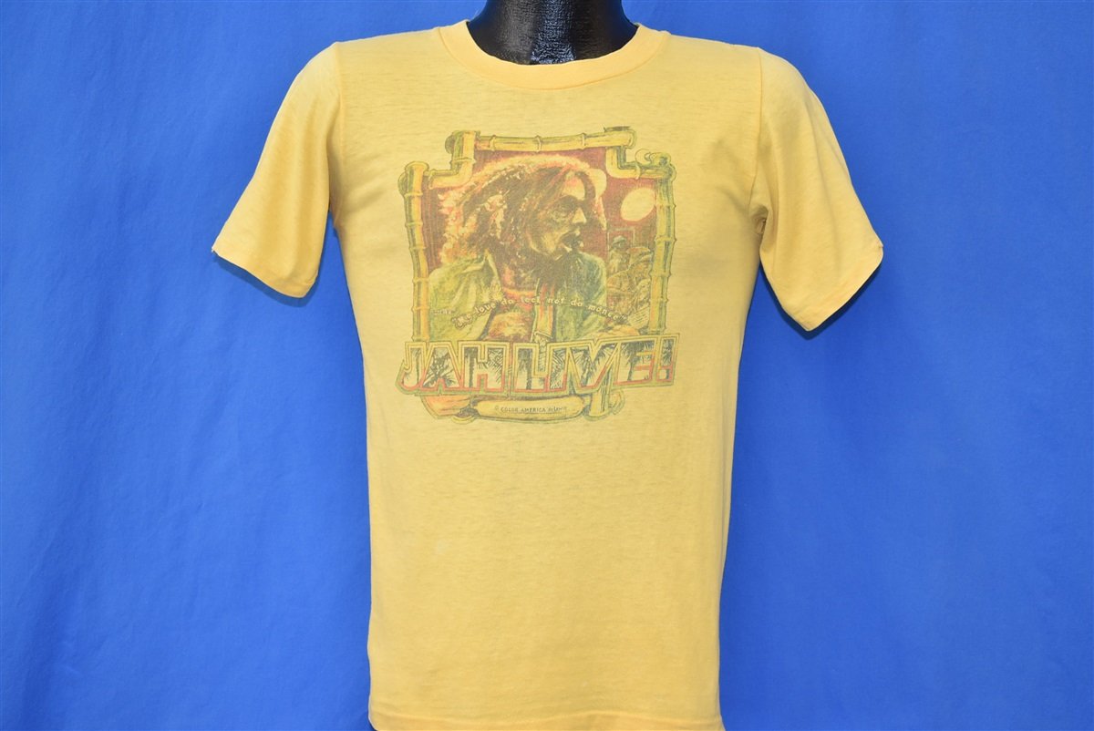 70s Bob Marley Jah Live Me Love Da Feel t-shirt Small product image 2