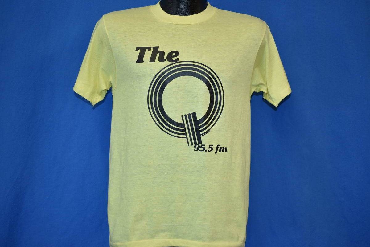80s The Q 95.5 FM Rock Radio Station t-shirt Medium product image 6