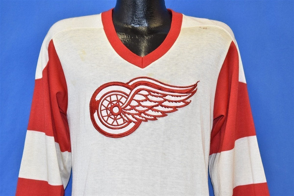 70s Detroit Red Wings Logo Hockey Jersey t-shirt Small product image 7