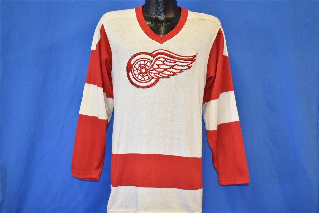 70s Detroit Red Wings Logo Hockey Jersey t-shirt Small product image 2