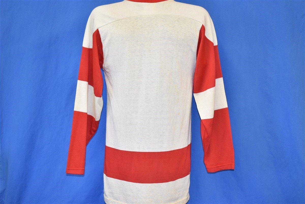 70s Detroit Red Wings Logo Hockey Jersey t-shirt Small product image 5