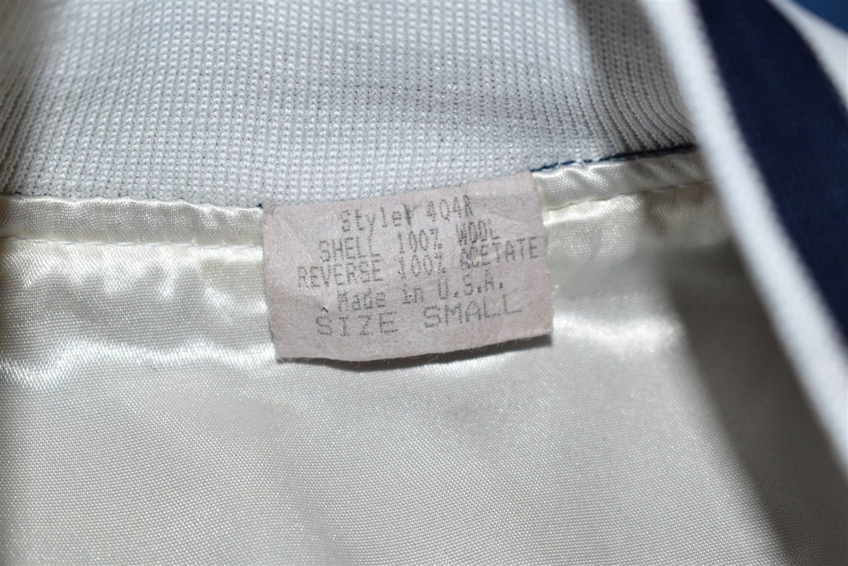 80s LA Law TV Show Satin Wool Reversible Jacket Small product image 8
