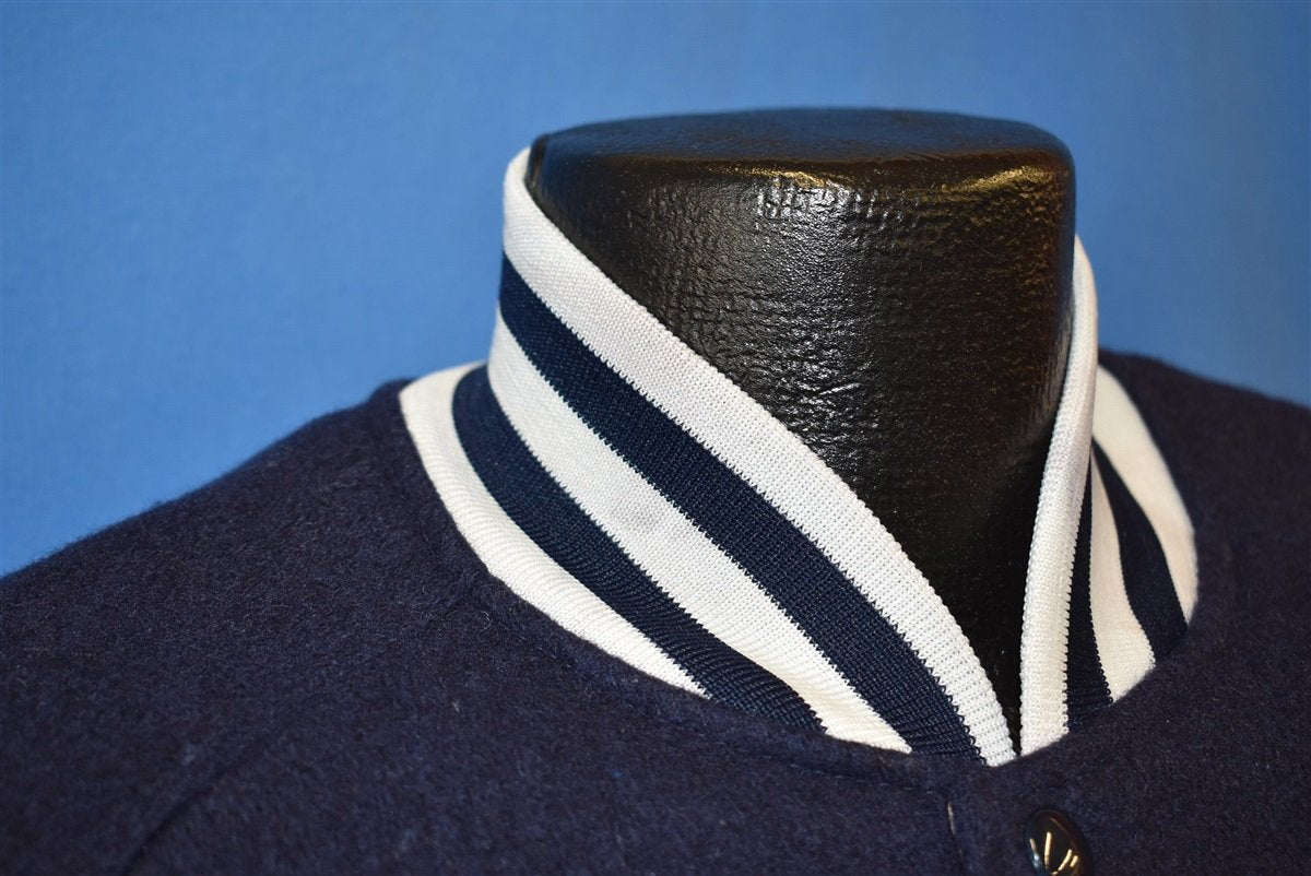 80s LA Law TV Show Satin Wool Reversible Jacket Large product image 3