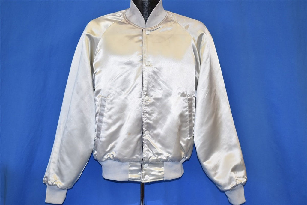 80s LA Law TV Show Satin Wool Reversible Jacket Large product image 8