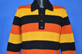70s Striped Wool Collared Sweater Medium product image 1