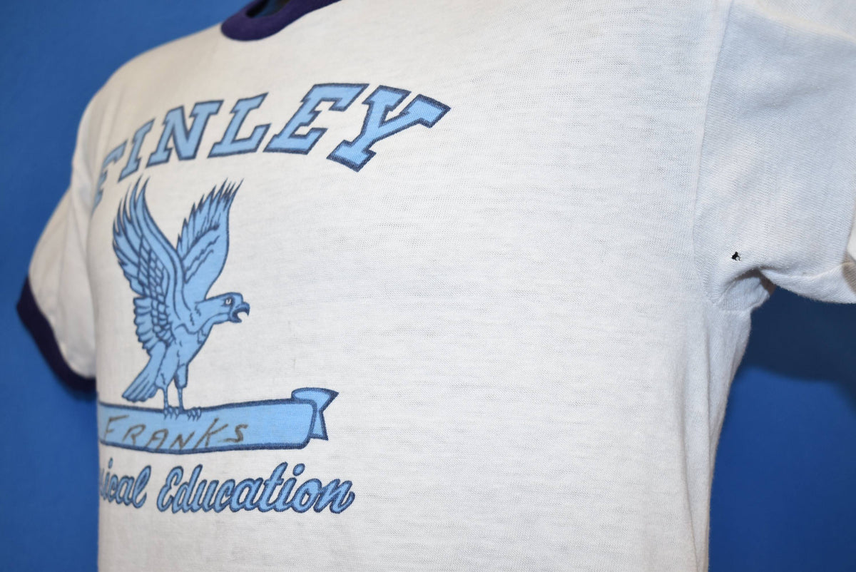 60s Finley Franks Distressed PE Ringer t-shirt Medium product image 4