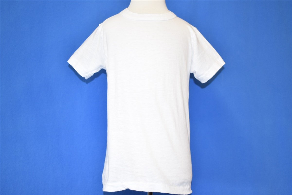 60s Blank White Hanes Plain t-shirt Toddler 3T product image 2