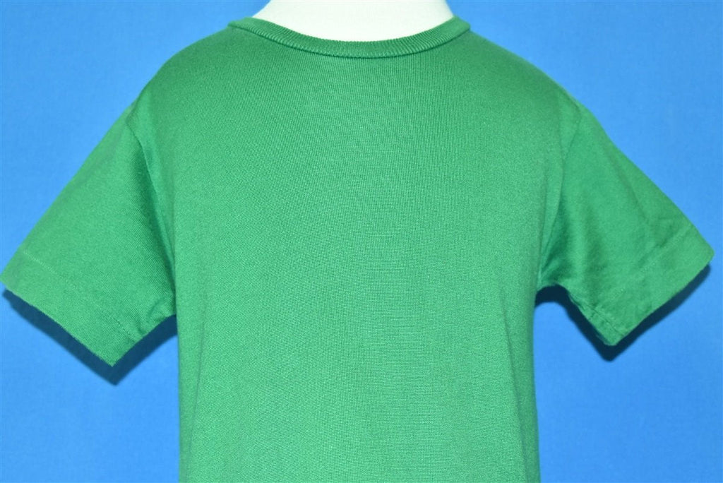 70s Green Blank Cotton t-shirt Toddler 3T product image 1
