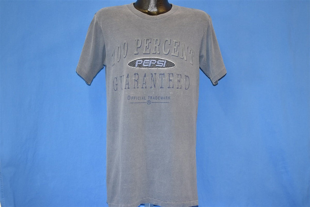 90s Pepsi 100 Percent Guarantee Embroidered t-shirt Medium product image 2