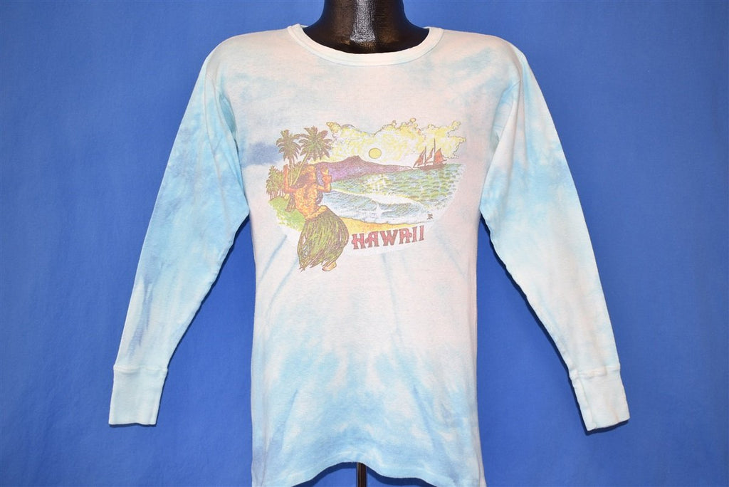 70s Hawaii Weed Maui Wowie Rib Knit Long Sleeve t-shirt product image 2