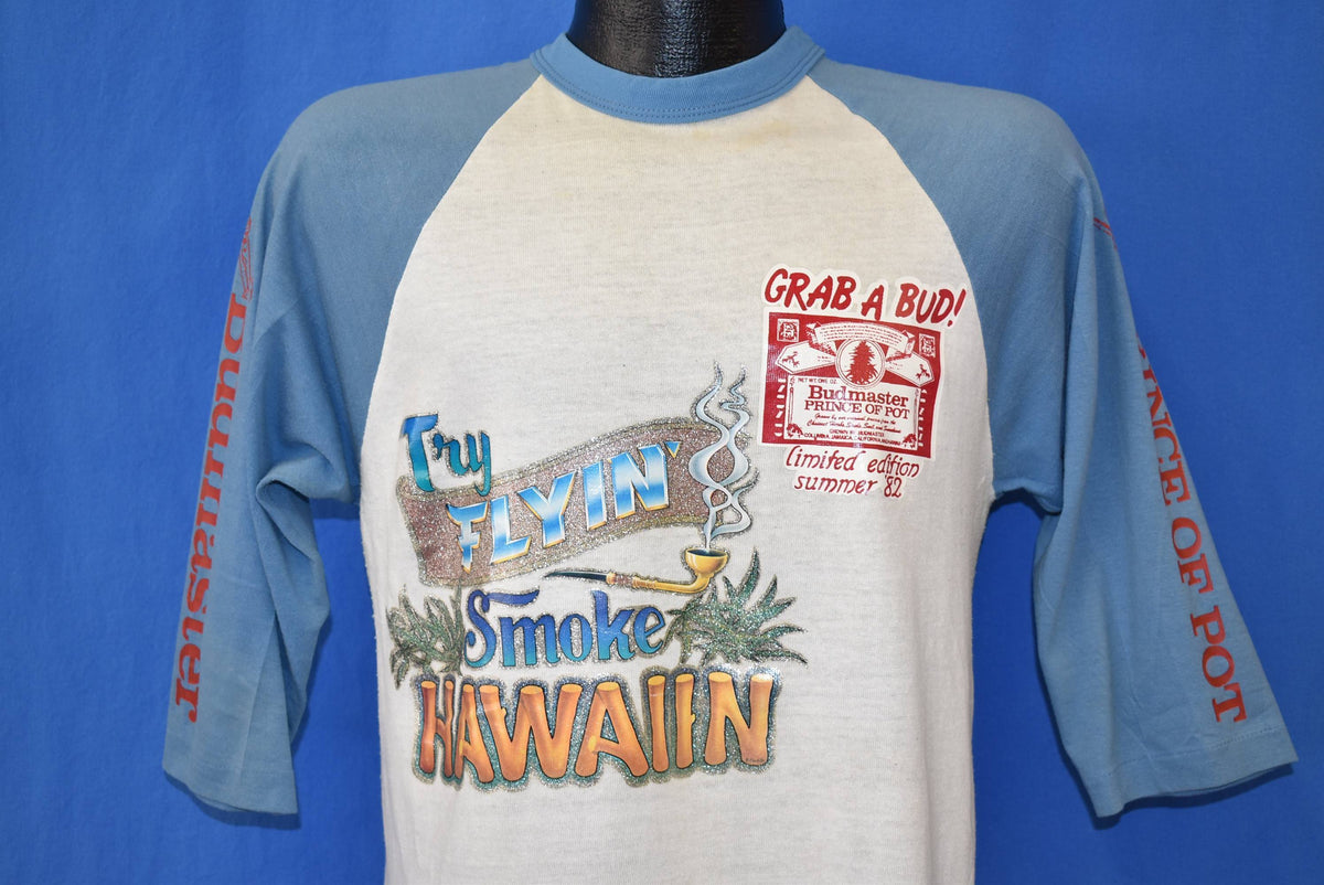 80s Budmaster Smoke Hawaiian Weed Spoof t-shirt Medium product image 8