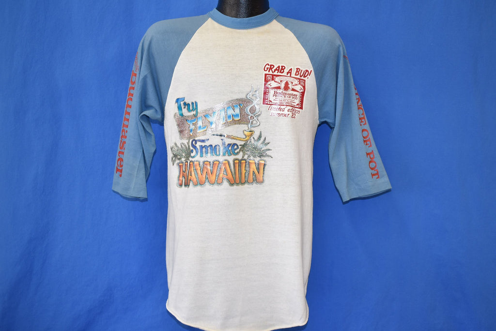 80s Budmaster Smoke Hawaiian Weed Spoof t-shirt Medium product image 9