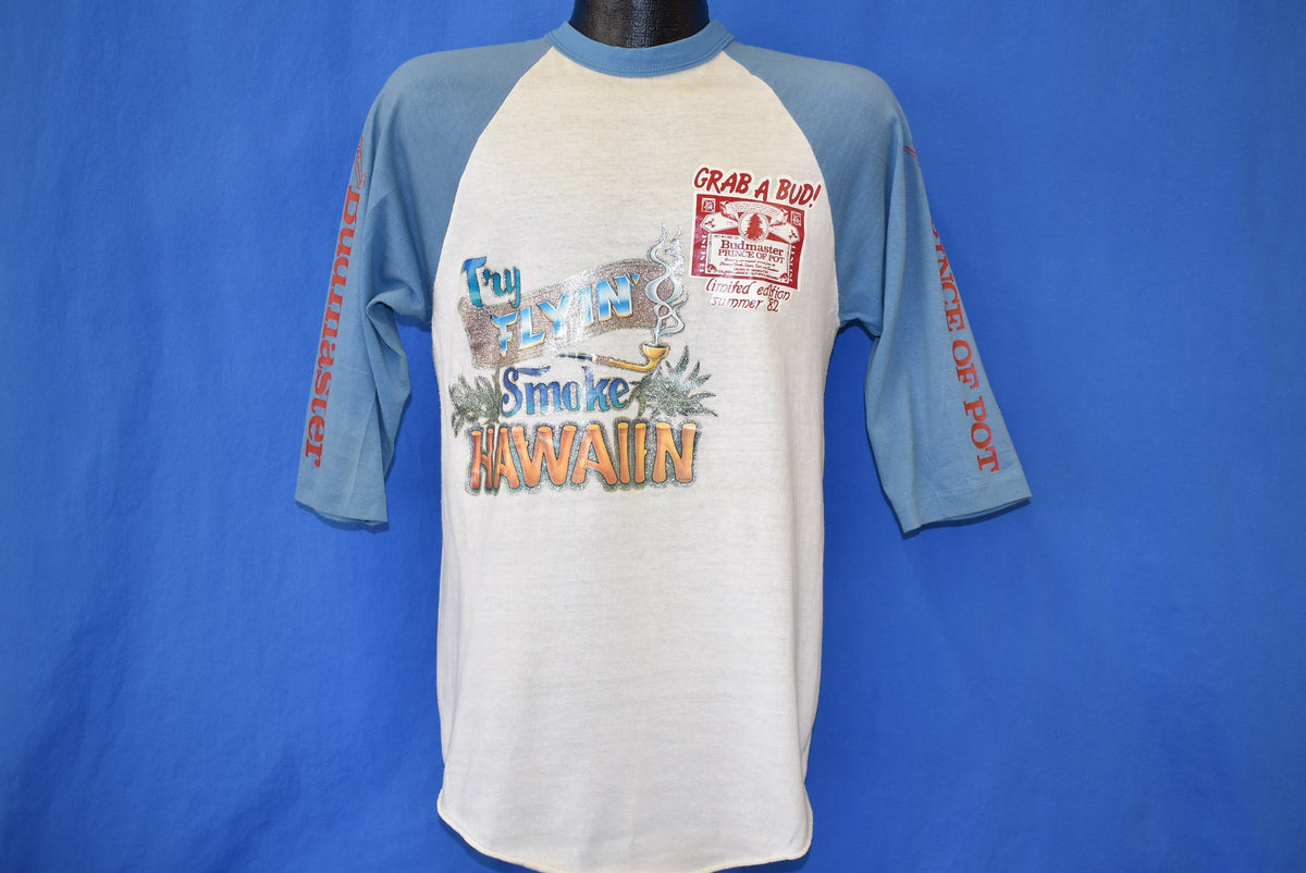 80s Budmaster Smoke Hawaiian Weed Spoof t-shirt Medium product image 9