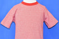 70s Red White Diamond Pattern Knit t-shirt Youth Medium product image 1