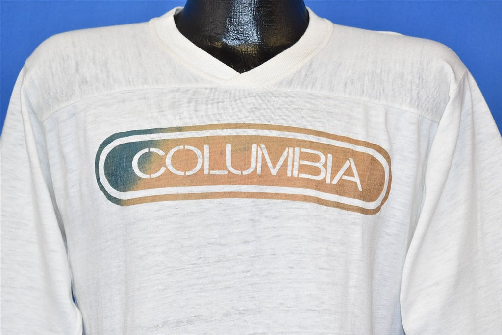 70s Columbia Records Faded Logo Jersey t-shirt Large product image 1