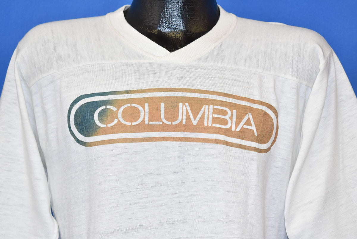 70s Columbia Records Faded Logo Jersey t-shirt Large product image 5