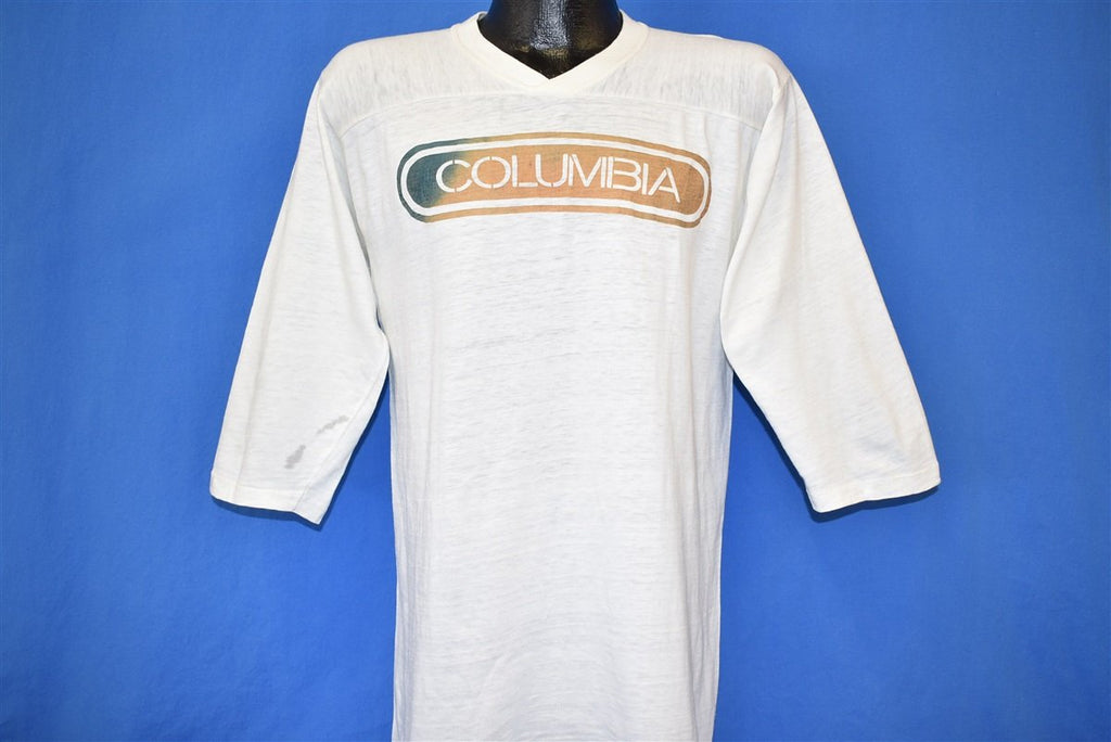 70s Columbia Records Faded Logo Jersey t-shirt Large product image 2