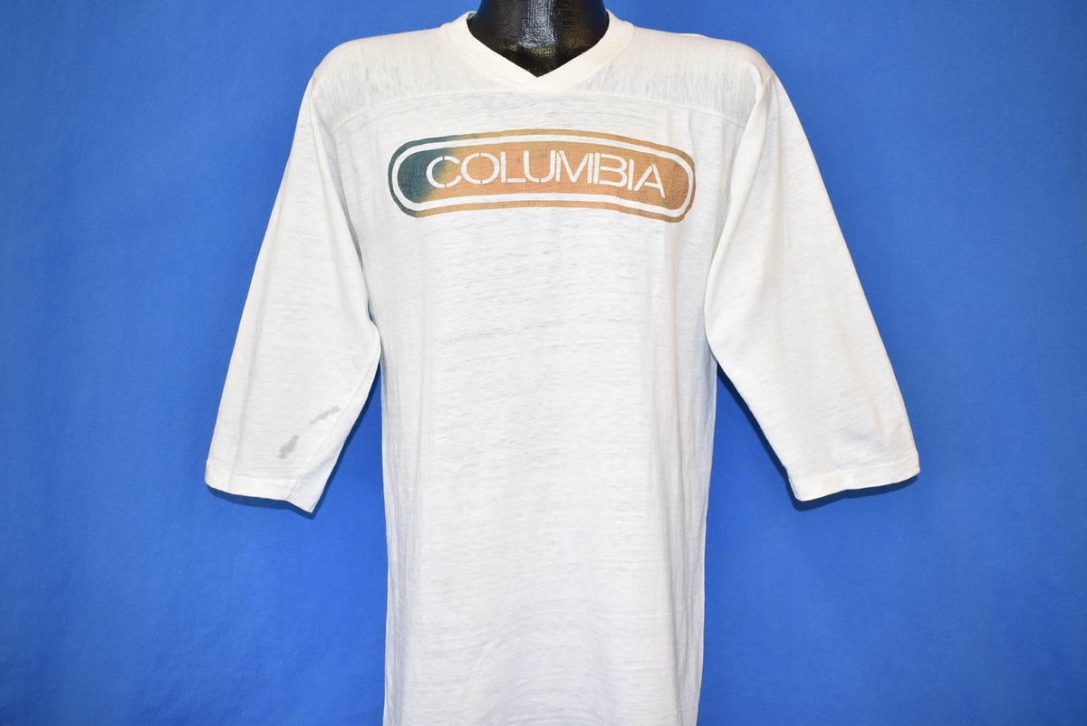 70s Columbia Records Faded Logo Jersey t-shirt Large product image 6