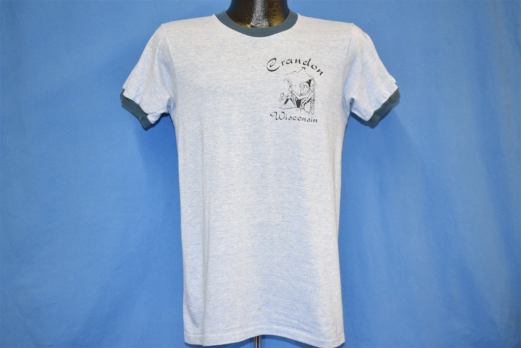 70s Crandon Wisconsin Blue Ringer t-shirt Medium product image 2
