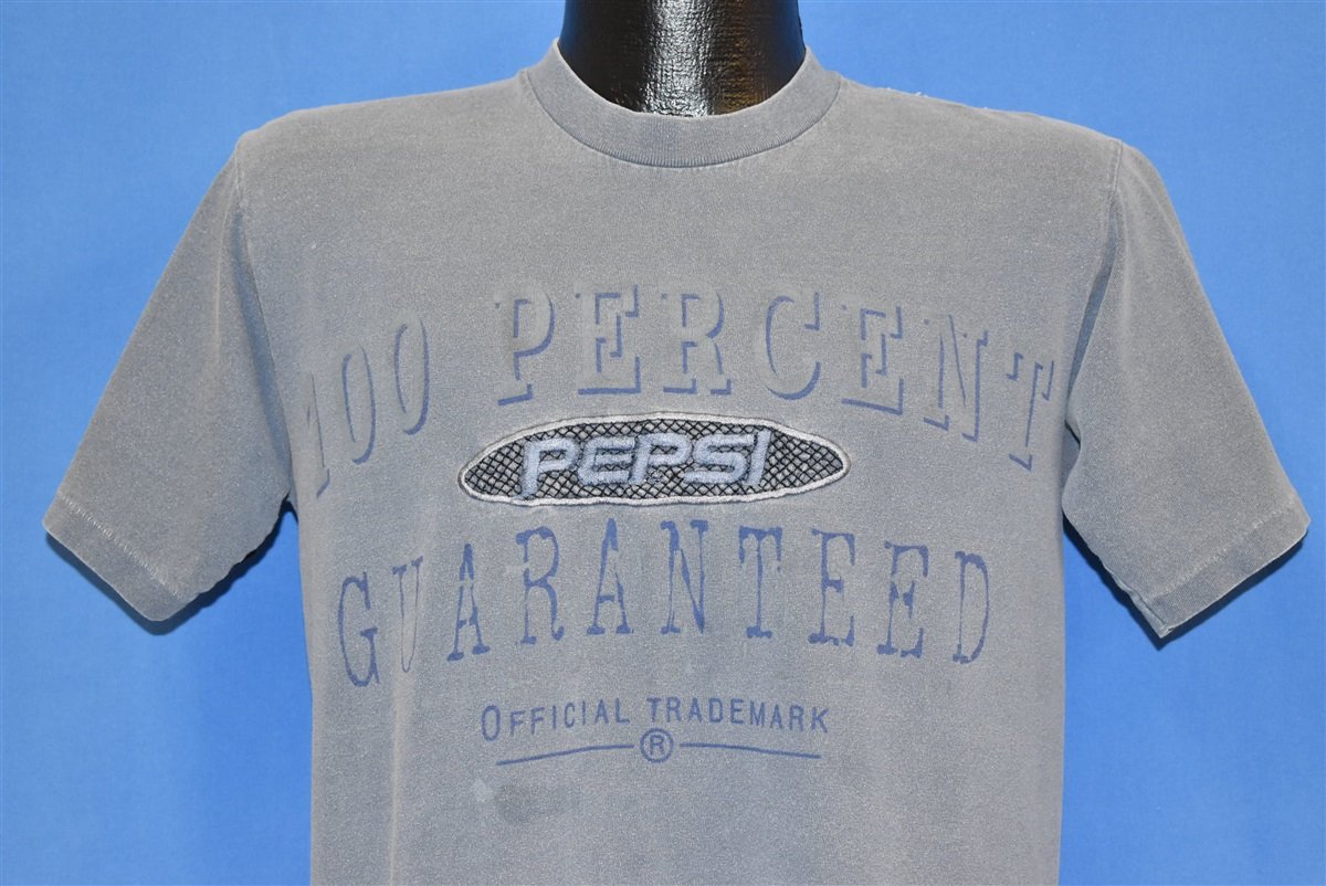 90s Pepsi Cola 100 Percent Guaranteed t-shirt Medium product image 1