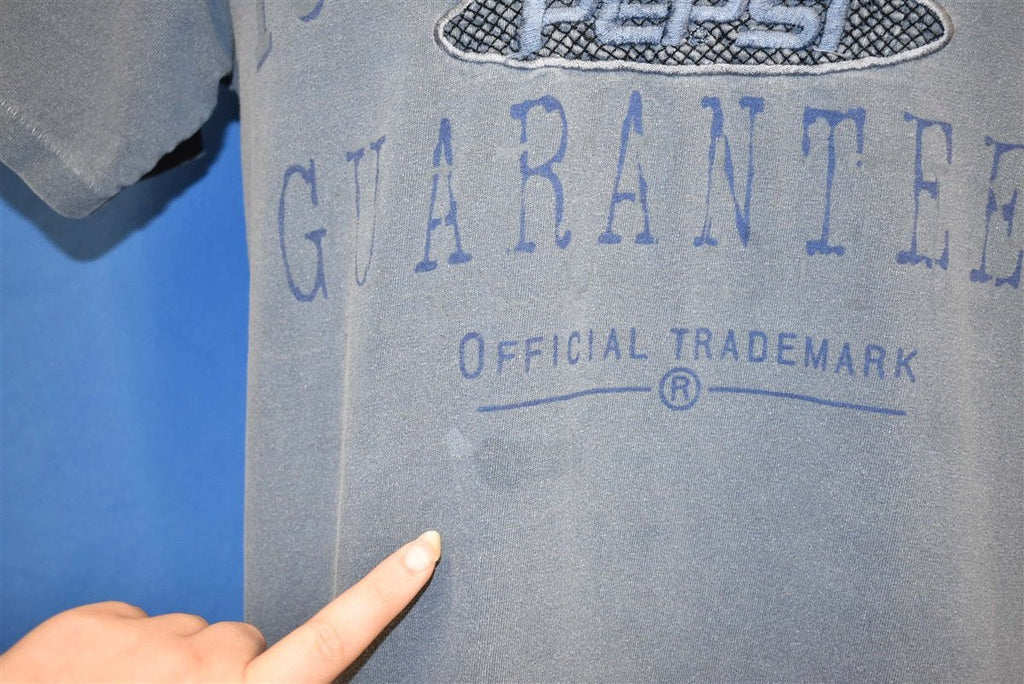 90s Pepsi Cola 100 Percent Guaranteed t-shirt Medium product image 3