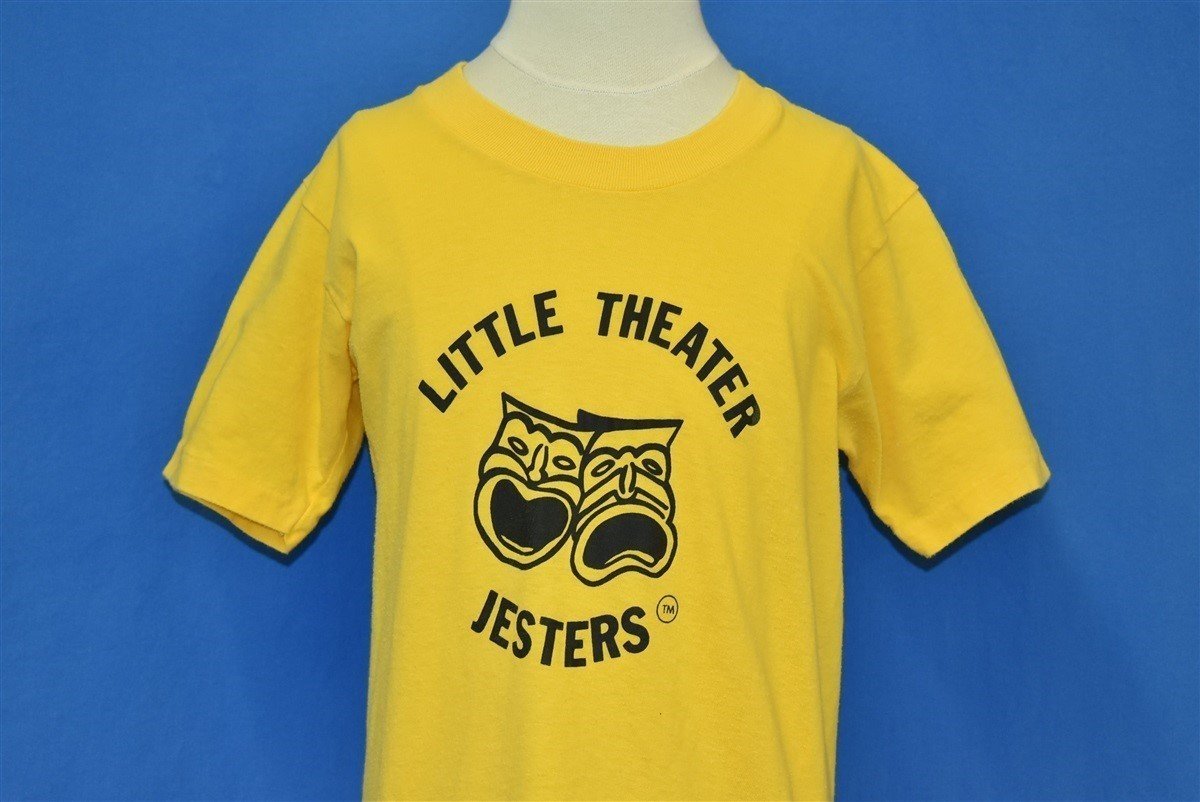 70s Little Theater Jesters Sock Buskin t-shirt Youth Large