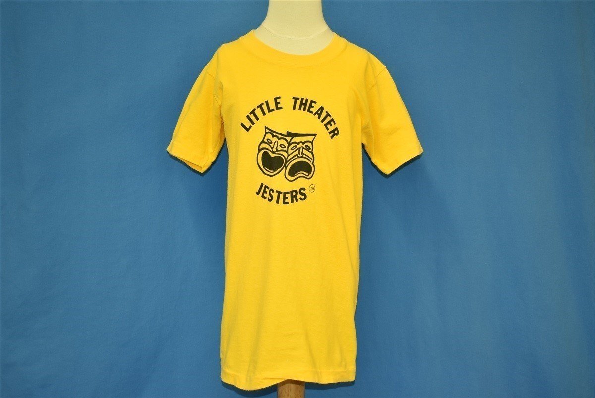 70s Little Theater Jesters Sock Buskin t-shirt Youth Large