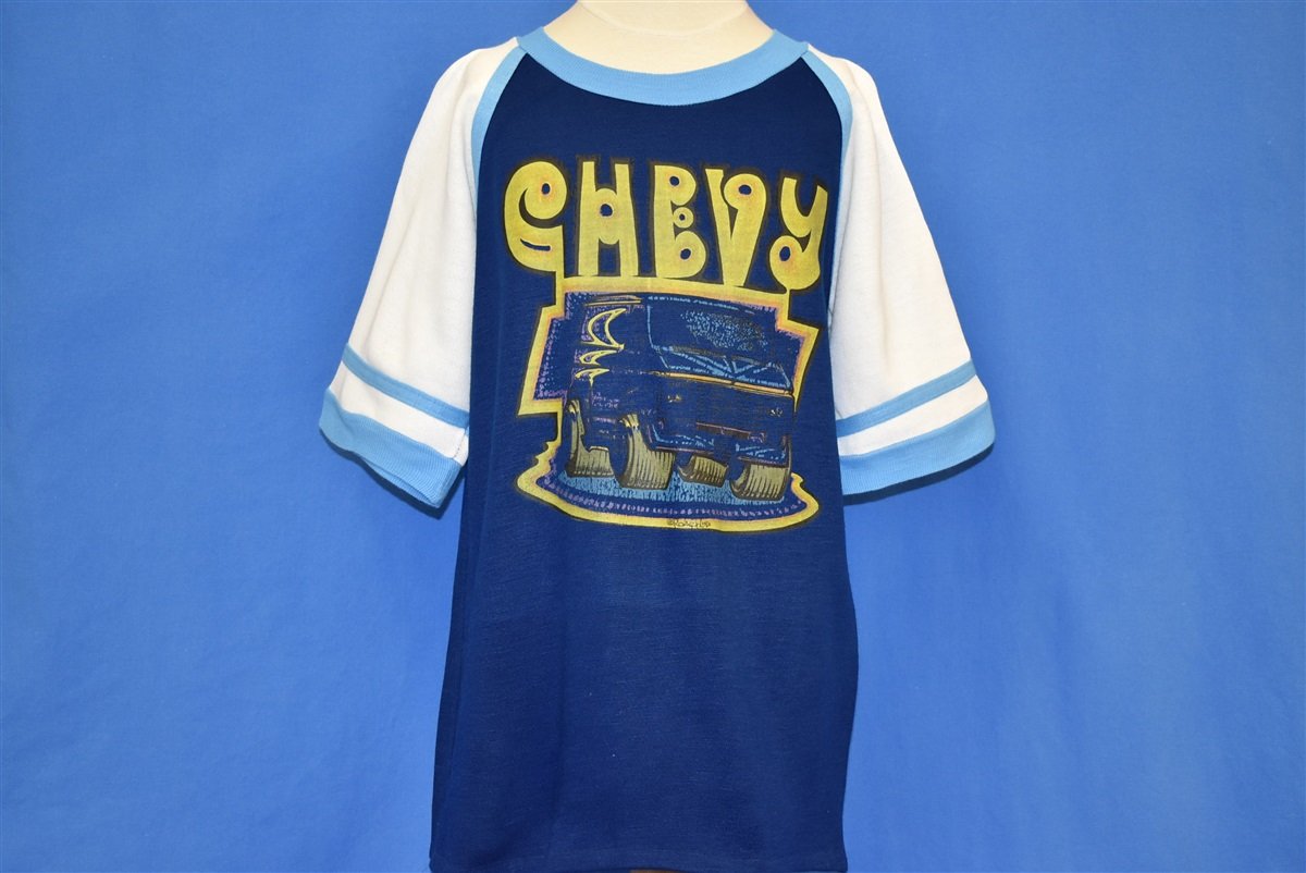 70s Chevy Truck Iron On Jersey t-shirt Youth Large product image 2