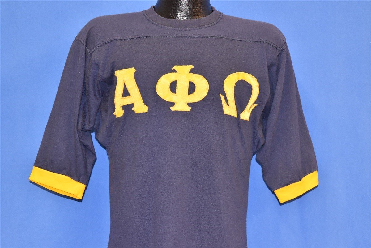 70s Alpha Phi Omega Jersey t-shirt Small product image 1