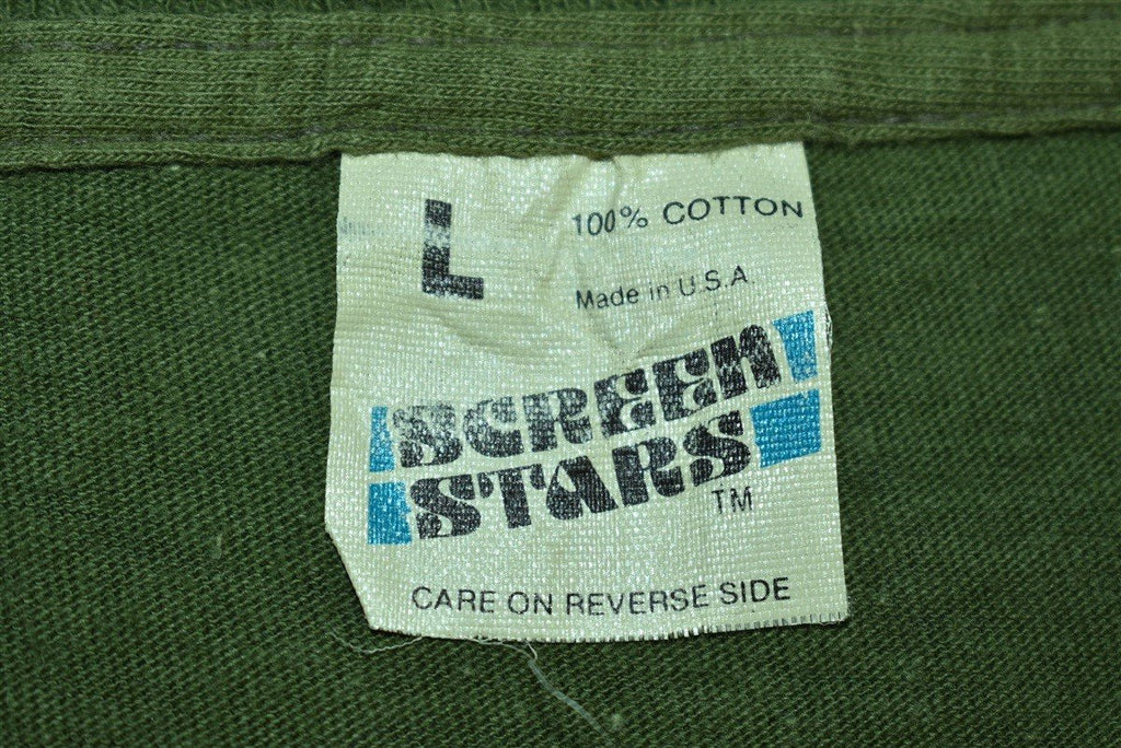 80s H*E*A*T Spoof M*A*S*H Green t-shirt Small product image 3