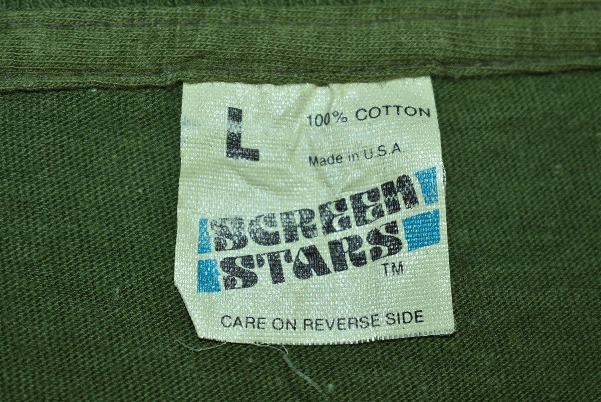 80s H*E*A*T Spoof M*A*S*H Green t-shirt Small product image 3