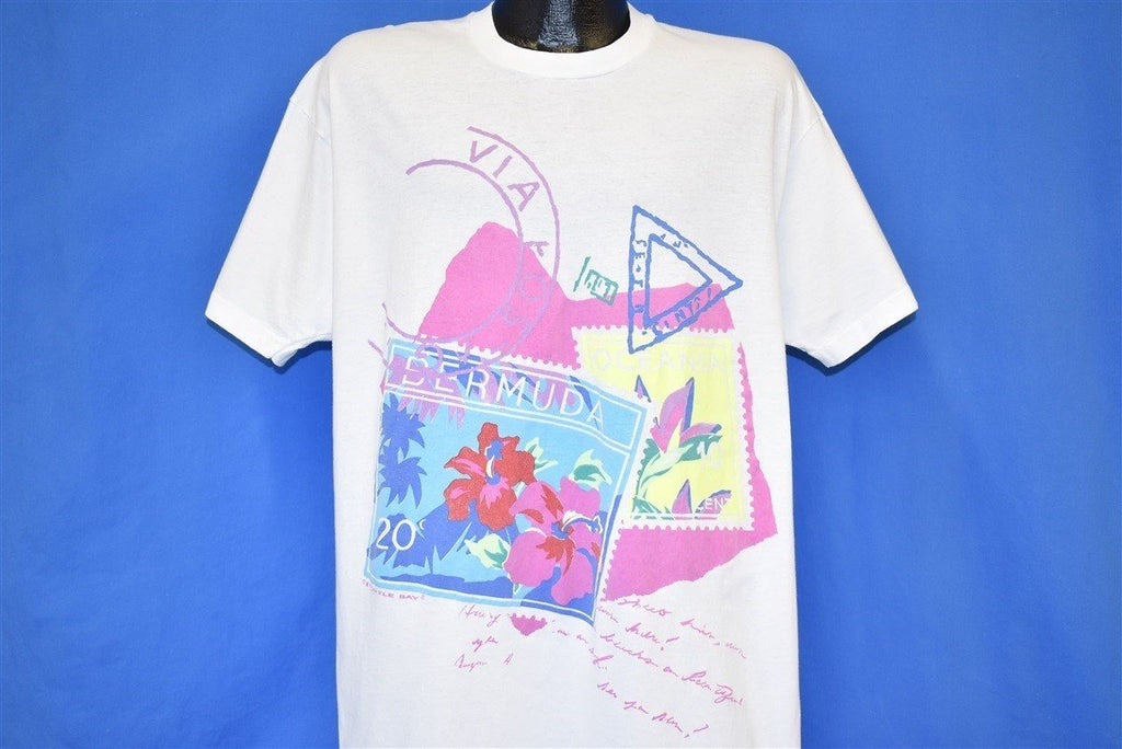 80s Bermuda Turtle Bay Hibiscus Flowers t-shirt Extra Large product image 1